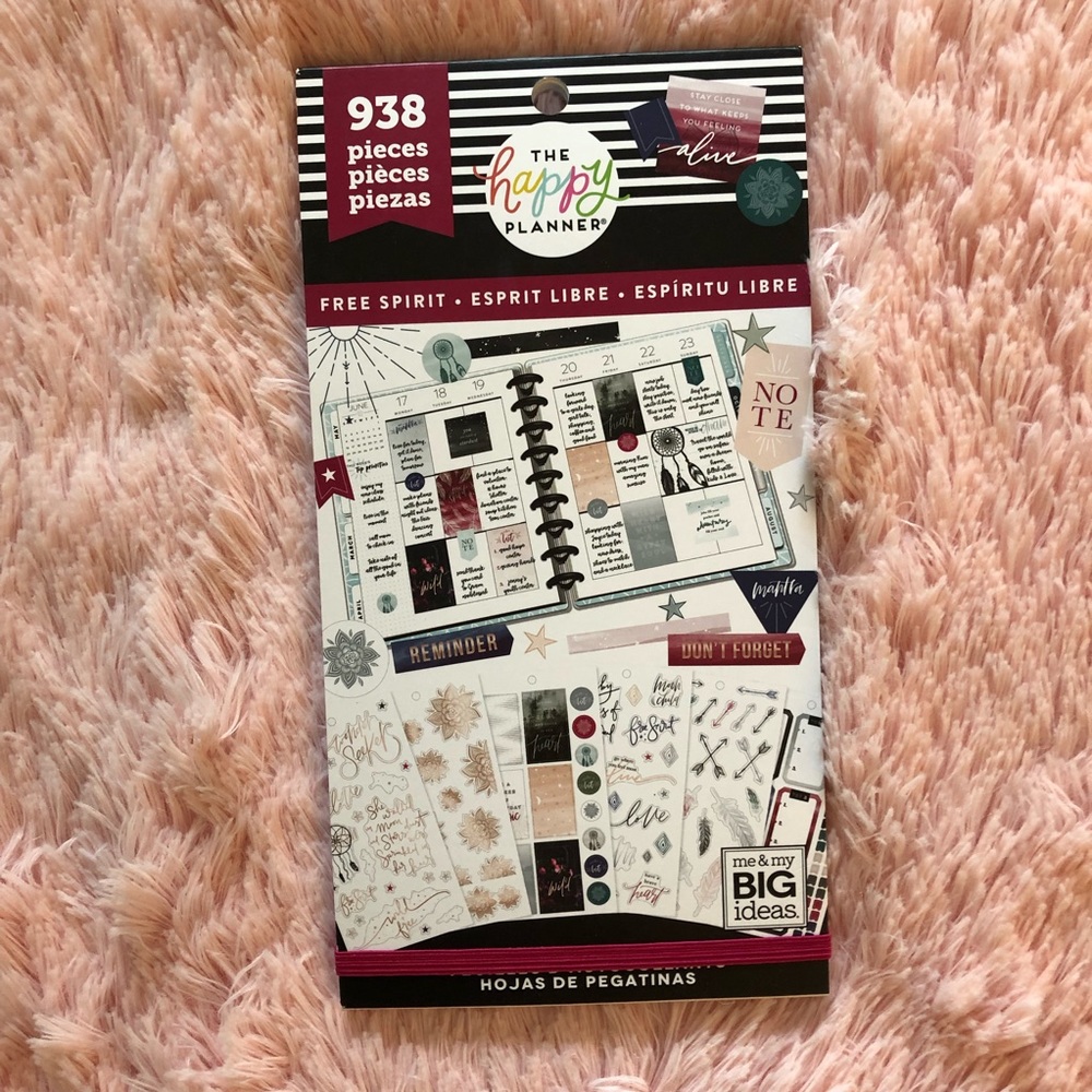 Happy Planner Free Spirit sticker book